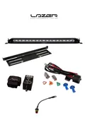 Fjernlyspakke med LAZER Linear18 Elite, brakett, adapt, XBB-kabel&amp;Dongle/PowerUn
