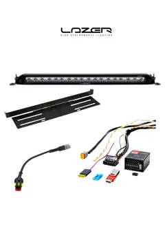 Fjernlyspakke med LAZER Linear18 Elite, brakett, Modernum DL 1200 og adapter