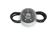 RAW mark.lys innsats klart glass oransje lys 6 LED