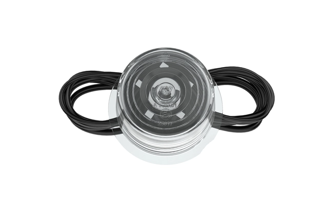 RAW mark.lys innsats klart glass oransje lys 6 LED 