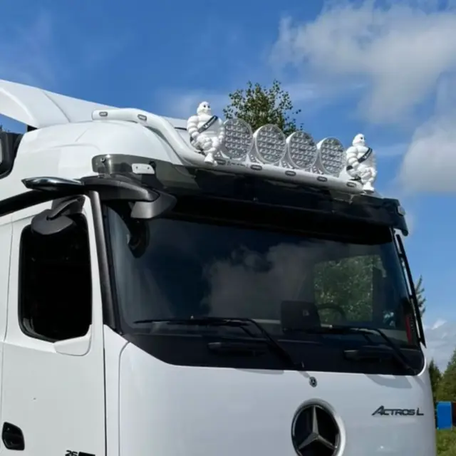 RST Basic V02 takbøyle m/4 9"-fester f/Mercedes-Benz Actros 2,5m StreamSpace 