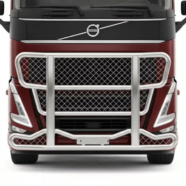 RST Freeway V65 frontbøyle m/6 9"-fester f/Volvo FH 21-> med høy fanger 