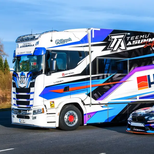 RST Basic V47 takbøyle m/7 9"-fester f/Scania NextGen Highline 