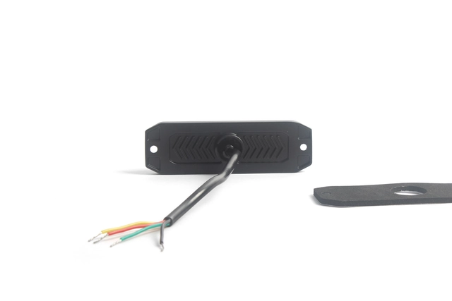 RAW STORM 4 varsellys 101mm 12-24V, m/ 2m ADR kabel, ECE R65 Oransje 