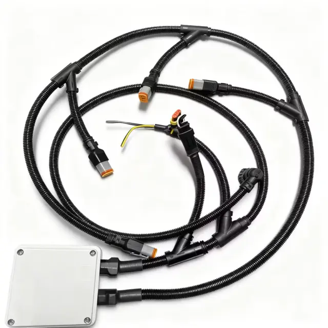 RST Kabelsett for frontbøyle f/ 4x4-pin DT (OZZ) 