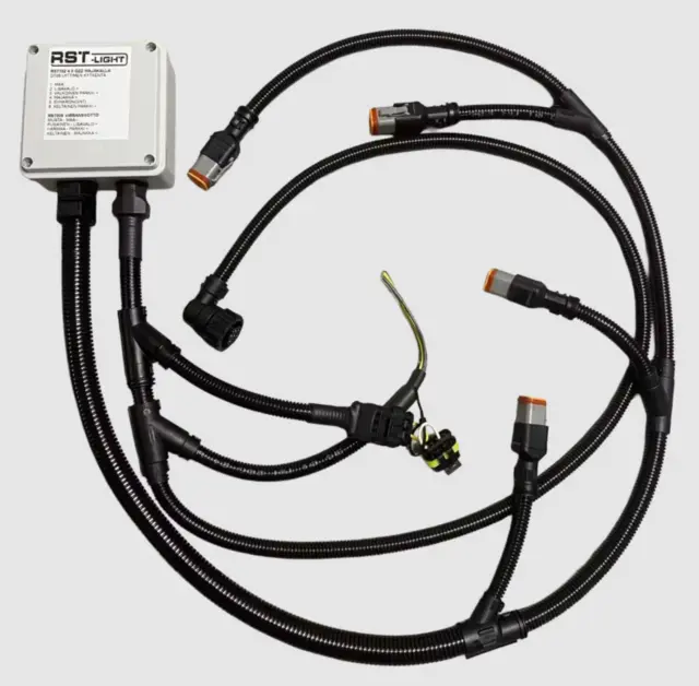 RST Kabelsett for frontbøyle f/ 4x6-pin DT (OZZ) 