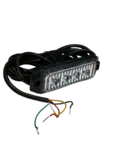 RAW STORM 4 varsellys 101mm 12-24V, m/ 2m ADR kabel, ECE R65 Oransje