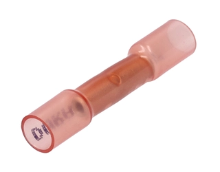 Duraseal krympeskjøt rød 100pk Dim: 0,5 - 1,0mm²