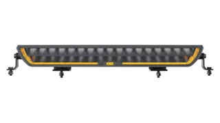 OZZ DRB1 P20" fjernlys LED-bar Sort m/parklys
