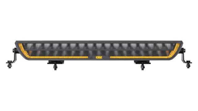 OZZ DRB1 P20" fjernlys LED-bar Sort m/parklys 
