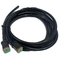 DT 6-pol splitt 2 stk. hann 4 meter