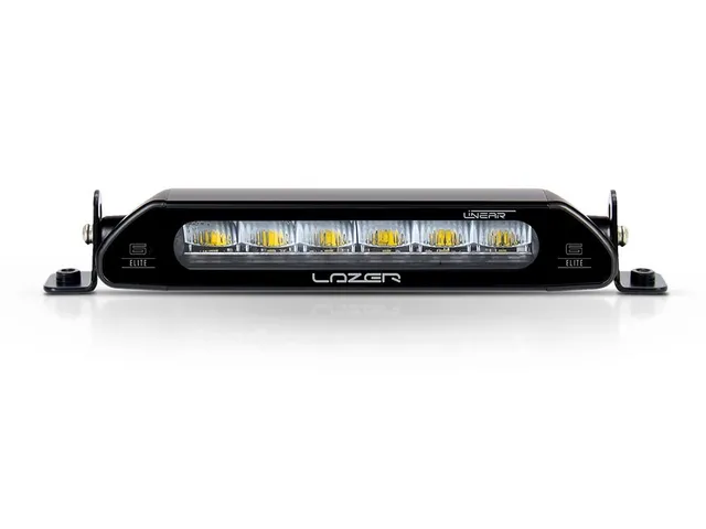 LAZER LINEAR6 ELITE YELLOW LED-bar 232mm gult lys, ikke E-merket 