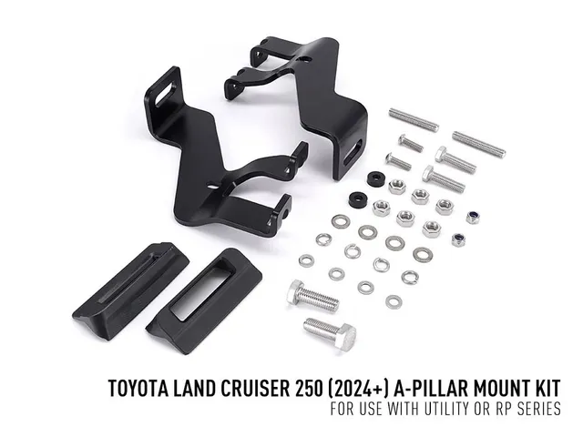 LAZER Monteringssett A-stolpe f/Toyota LC250 2024-> (t/ ST2 Evo m.fl.) 