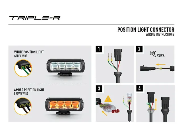 LAZER TR850 BEACON LED-bar 322mm 6930 lumen, m/varsellys 