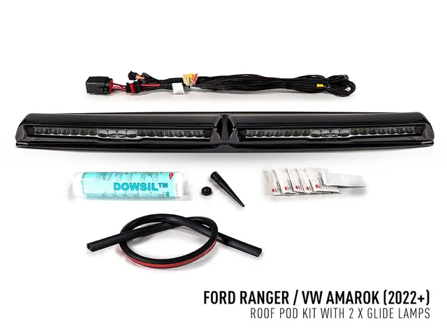 LAZER Roof pods t/ Ford Ranger/Raptor/ VW Amarok 2023-> inkl. 2x LAZER Glide 