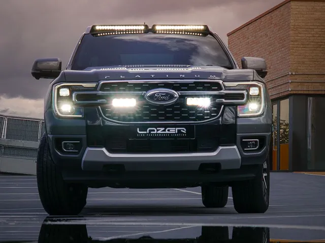 LAZER Roof pods t/ Ford Ranger/Raptor/ VW Amarok 2023-> inkl. 2x LAZER Glide 
