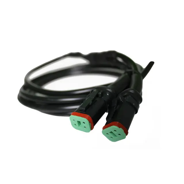 DT 4-pol splitt 2 stk. hann 2 meter 