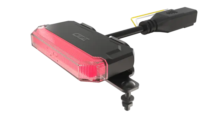OZZ WL2 Varsellys LED m/rødt pos.lys 