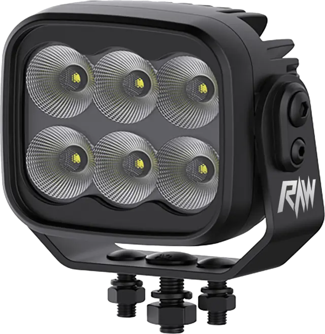RAW NOVO PRO arbeidslys flood 60W 6000 lm, 106mm wide flood 