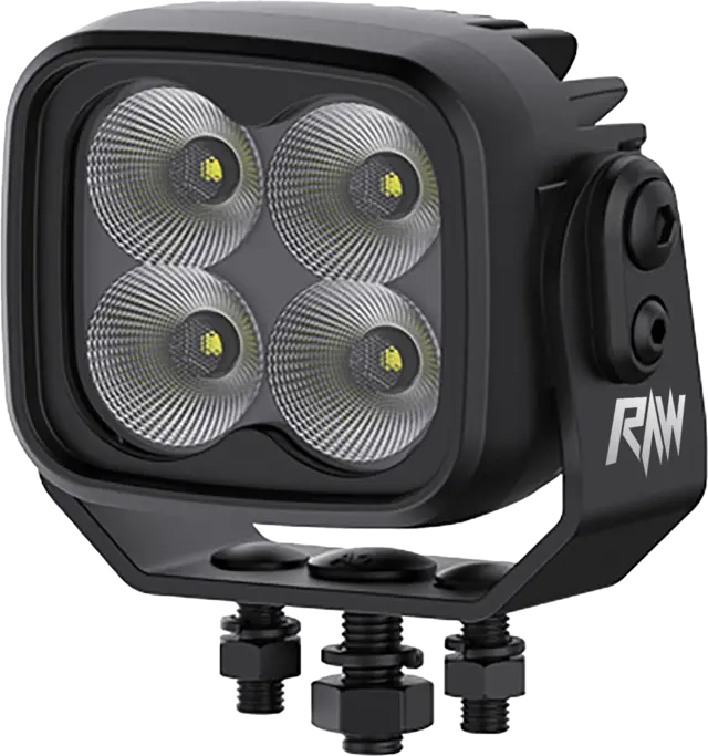 RAW NOVO PRO arbeidslys flood 40W 4000 lm, 90mm wide flood 