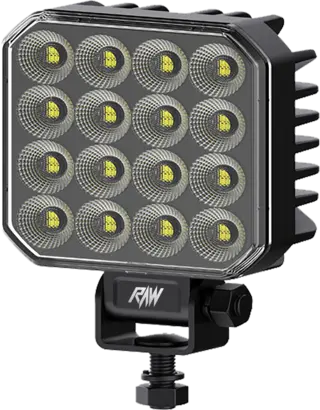 RAW NOVO arbeidslys flood 96W 9600 lm, 110mm