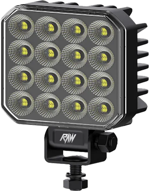 RAW NOVO arbeidslys flood 96W 9600 lm, 110mm