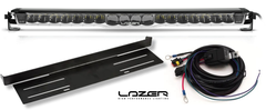 Fjernlyspakke med LAZER Glide Elite, brakett og ledningsnett