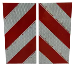 Skilt Breddemarkør høyre svensk type, 28x56cm