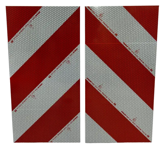 Skilt Breddemarkør høyre svensk type, 28x56cm 