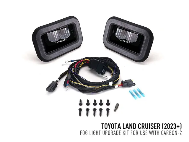 LAZER Tåkelys oppgr. f/ Toyota LC250 24- m/2x Carbon-2 Drive (gul nærlysmodus) 