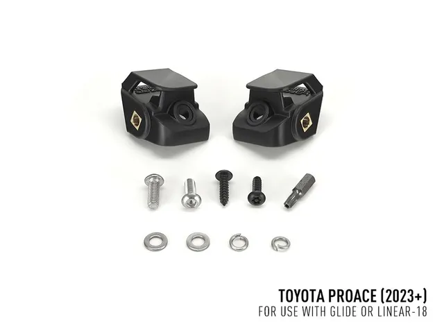 LAZER Grill-braketter f/ Toyota Proace 23-> (t/ Glide/Linea18) 