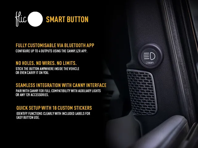LAZER SMART BUTTON kompatibel med LAZER CANNY 