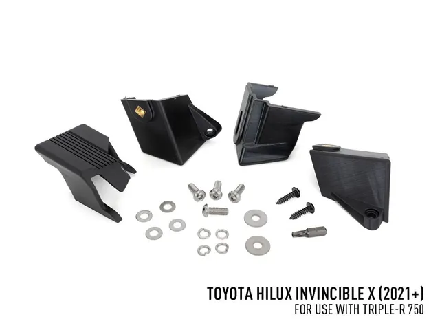 LAZER Grill-braketter f/Toyota Hilux InvisibleX 21-> (t/TR750) 