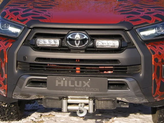 LAZER Grill-braketter f/Toyota Hilux InvisibleX 21-> (t/TR750) 