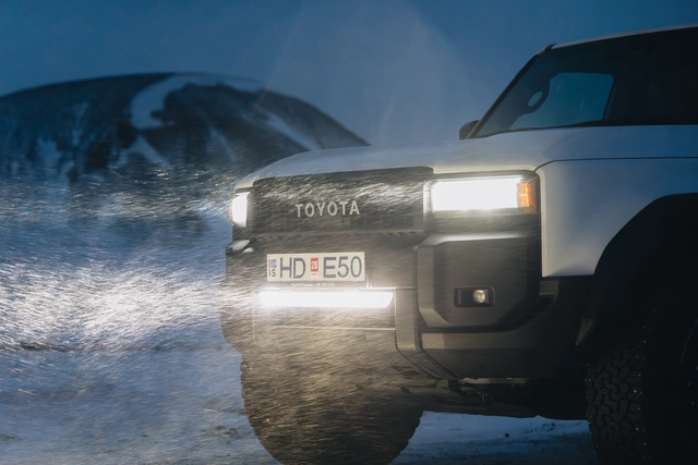 OZZ XB1 P27" fjernlys LED-bar Sort m/parklys 
