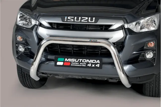 MISUTONIDA Frontbøyle Isuzu D-MAX 21- Super Bar Ø76 krom 