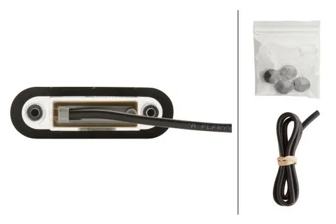 HELLA Posisjonslampe rød LED 12/24V 0,5m kabel 