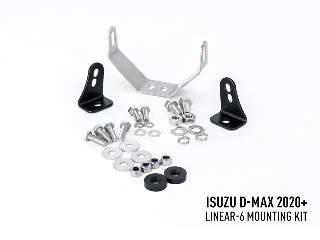 LAZER Grill-braketter f/ Isuzu D-MAX 2021-2022 (til Linear6) 