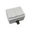DEFA PLUGIN dobbelt uttak 230V AC, hvit