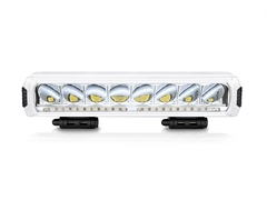 LAZER TR1000 LED-bar fjernl. m/varsellys 410mm, 8 LED, hvit utgave