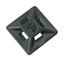 Buntebåndfeste 3,6mm 19x19mm sort