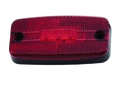 LUCIDITY markeringslys rød 12/24V LED 2,5m kabel
