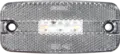 LUCIDITY markeringslys hvit 12/24 LED 2,5m kabel