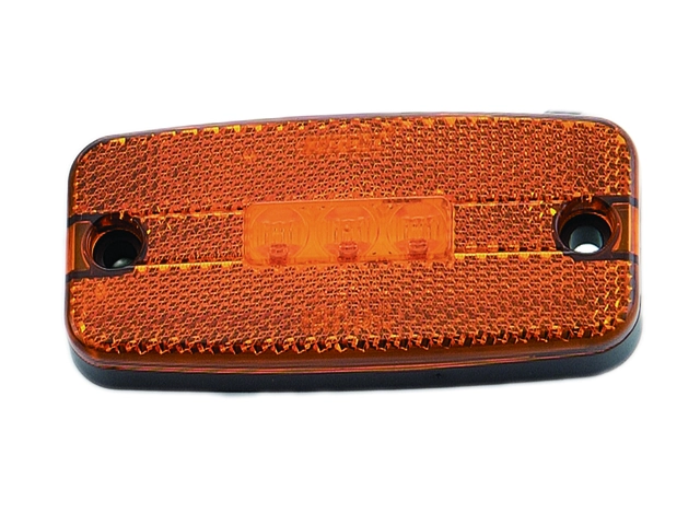 LUCIDITY markeringslys oransje 12/24V LED, 5m kabel 