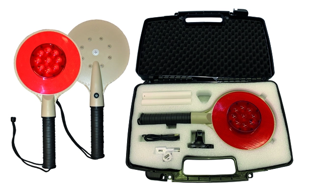 TRAFTECH STOPPSPAK oppladbar m/stropp og lader for 12V/230V 