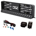 Fjernlyspakke med OZZ LP1 20" (sort), ledn.nett, XBB Dongle+PowerUnit