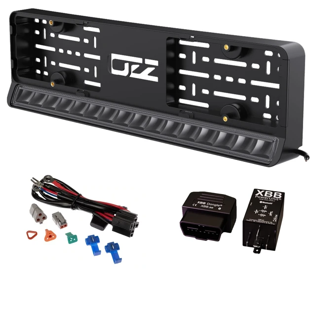 Fjernlyspakke med OZZ LP1 20" (sort), ledn.nett, XBB Dongle+PowerUnit 