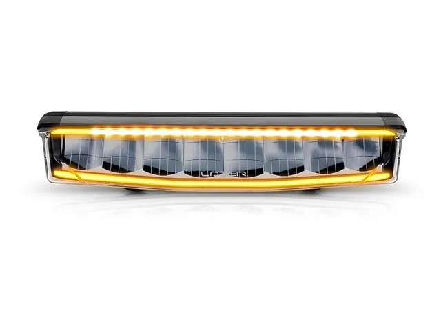 LAZER AIR-55 Fjernlys LED-bar m/parklys og varsellys, 8 LED, 411mm 