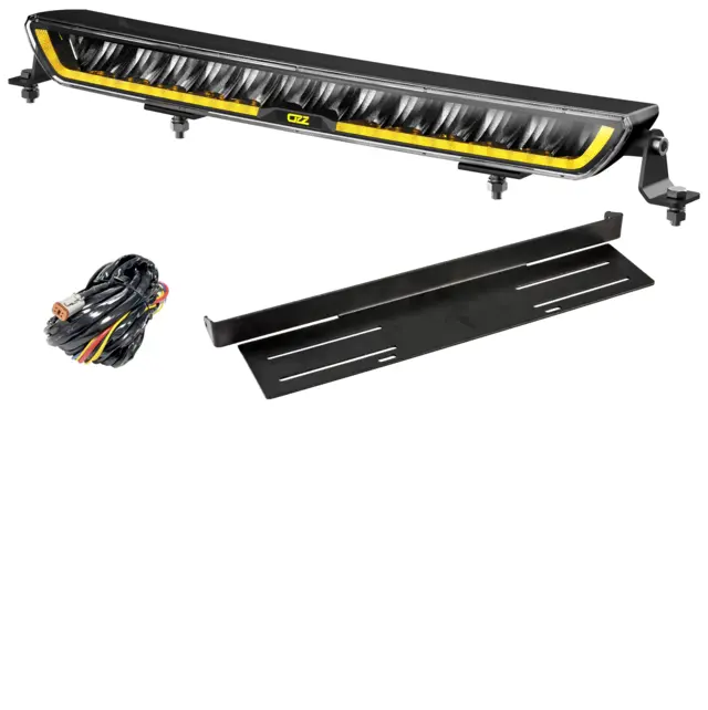 Fjernlyspakke med OZZ XB1 P20", brakett og ledningsnett 