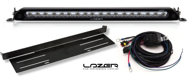Fjernlyspakke med LAZER Linear18 Elite, brakett og ledningsnett 